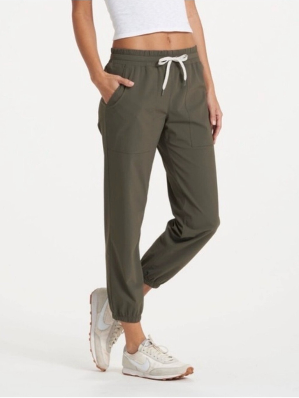 Vuori Olive Green Miles Joggers